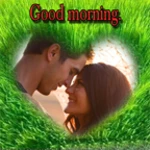 good morning photo frame android application logo